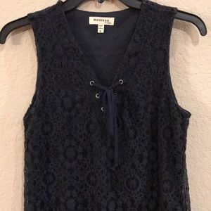 Sleeveless Navy Dress Size Small